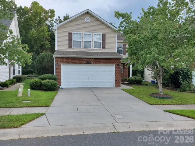 front of the house