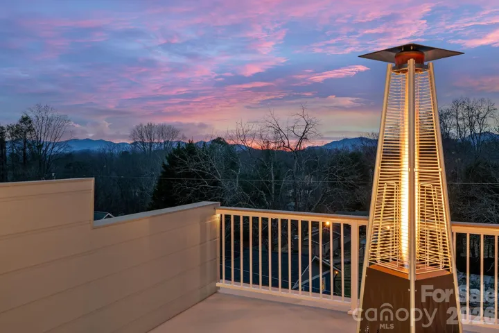 Mountain Views from the Rooftop Terrace