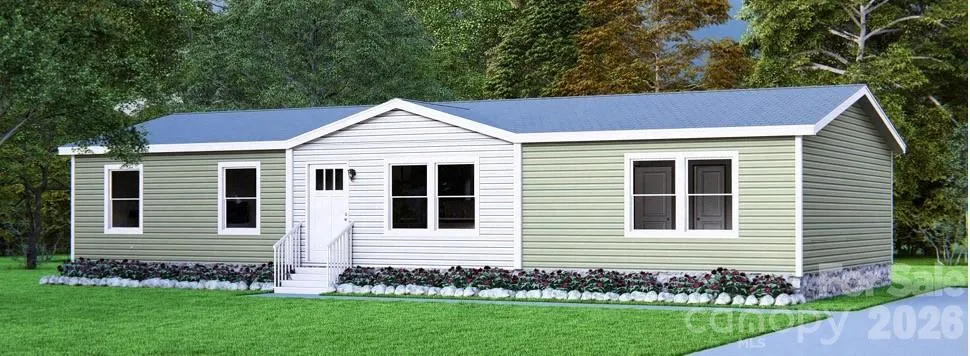 Rendering shown for reference. The home at 126 Fair Winds Lane is nearing completion. Actual colors, finishes, landscaping, and other details may vary slightly from the rendering.