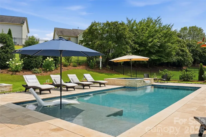 Resort Style Saltwater Pool and Spa