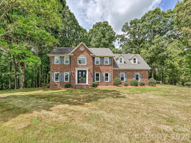 Traditional full-brick front elevation, move-in ready