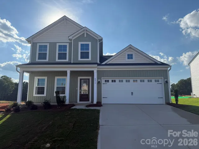 Homesite 188 features a Pickens D floorplan - home is still under construction.