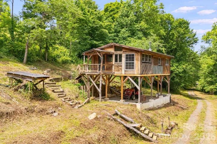 Solid off-grid home with milled lunber - ready to be completed
