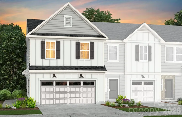Lot #30: Carson Floor Plan; Elevation #2 Rendering