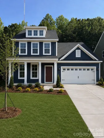 Artist rendering/photo enhancement shown for illustrative purposes only. Home is currently under construction. Exterior colors, landscaping, garage door style, site conditions, and other features may vary from final construction.