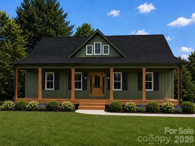 AI rendering of completed house
