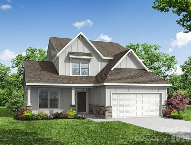Homesite 119 features a Raleigh M floorplan