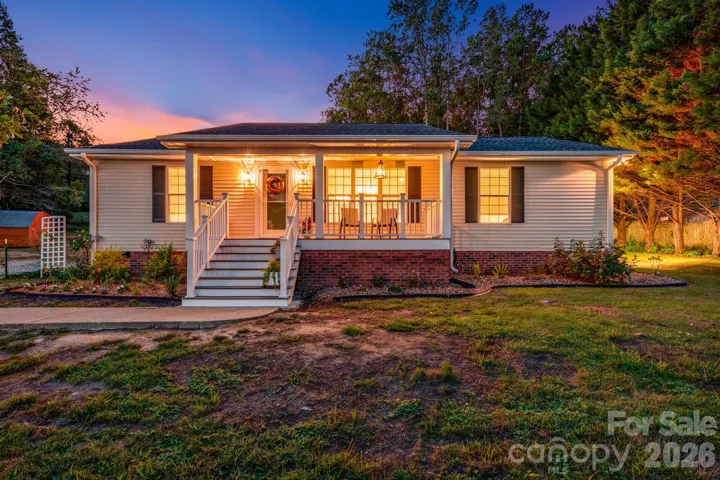 Welcome home! Imagine spending your evenings on the covered front porch, enjoying a little quiet time outdoors.