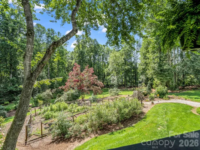 Fenced area for you vegetable planting