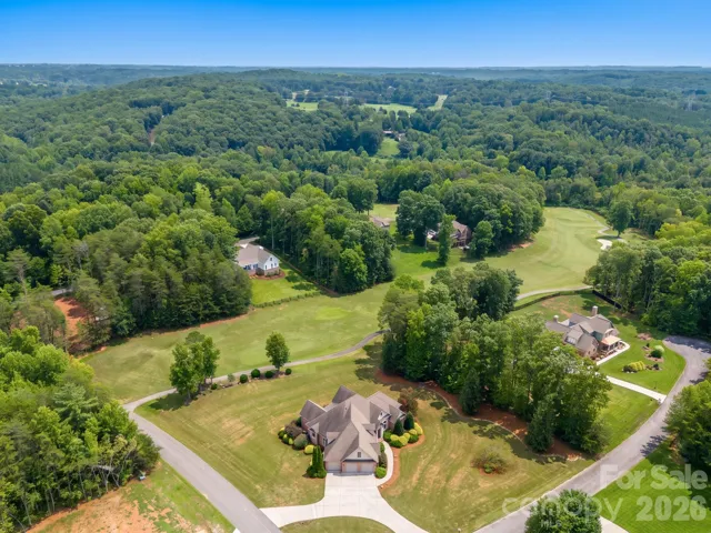 Custom brick home overlooking the #6 teebox