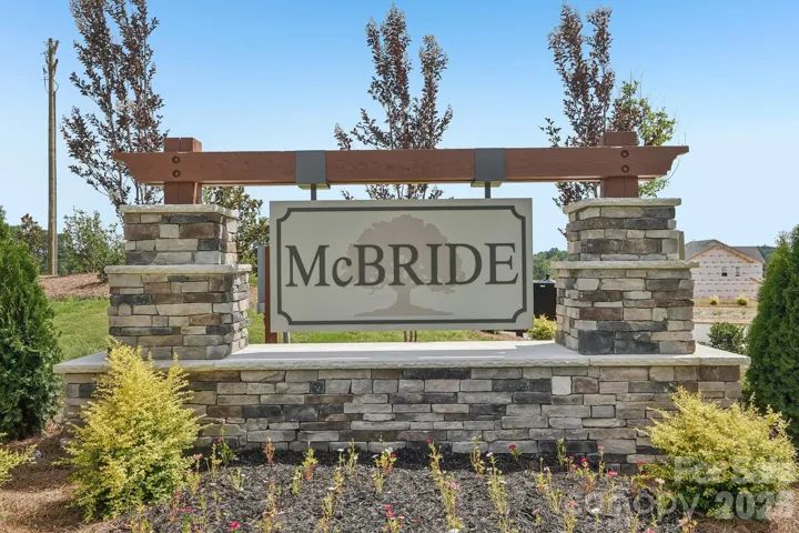 McBride Community Front Entrance  Monument.