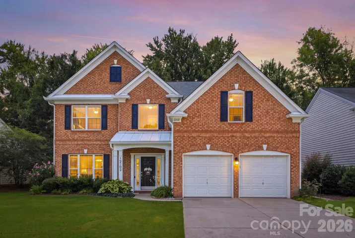 Front of home twilight