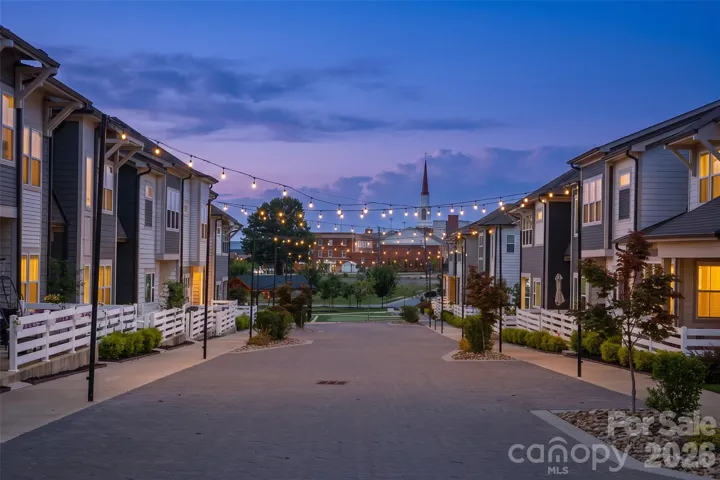 Magical view looking towards downtown Kannapolis