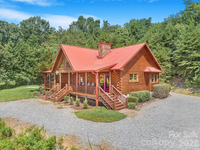 Welcome to Hawks Ridge Hideaway! A meticulously maintained, fully furnished log cabin retreat in sought-after gated Yellowtop Mountain Estates, offering exceptional privacy, low-maintenance mountain living, warm rustic interiors with quality furnishings, and spectacular long-range views stretching up to 60 miles from the South Mountains to the Blue Ridge.