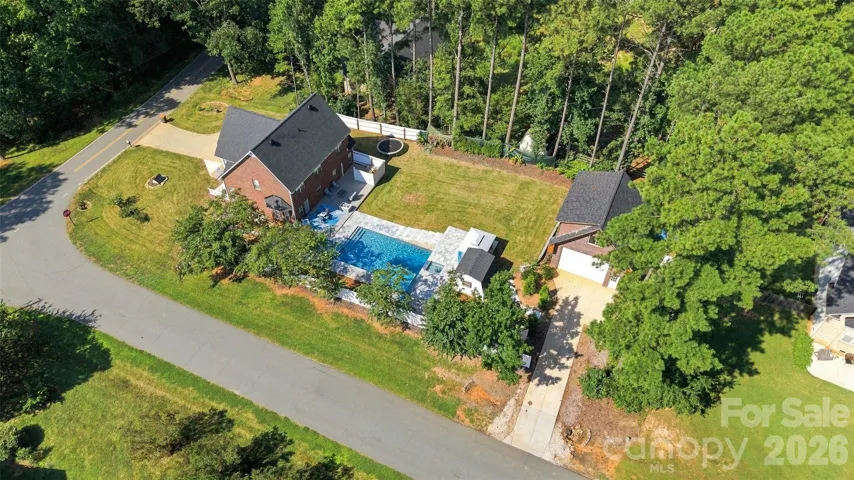 Corner lot 2 driveways