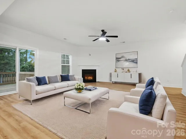 Virtually Staged Living Rm