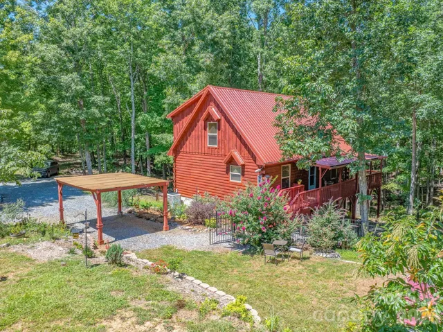 Beautiful corner lot.