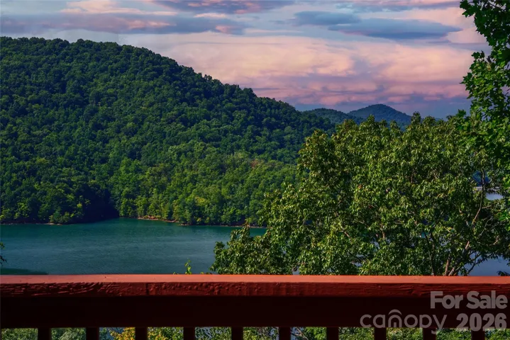 The view from the deck