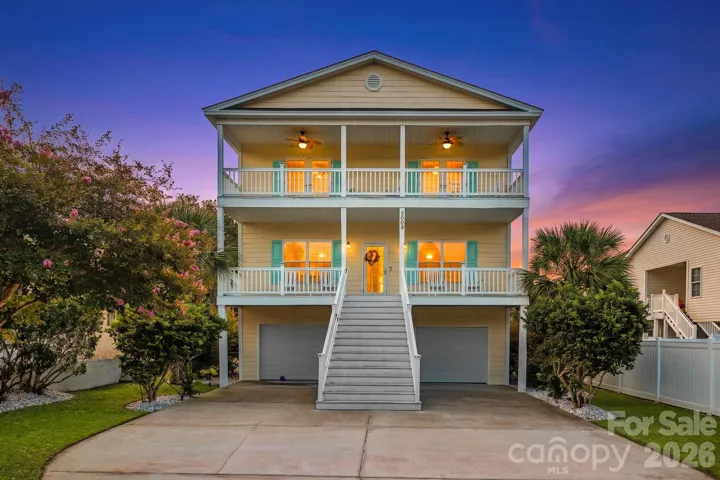 Luxuriously Renovated Home, Second Row From the Beach in one of the most sought after Locations in Myrtle Beach, SC!!!