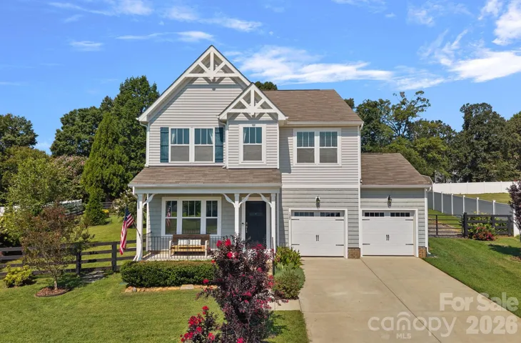 Semi-custom, well appointed 3 bedroom, 2.5 bath home on ,44 acres