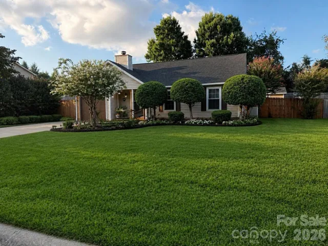 AI enhanced front view of home