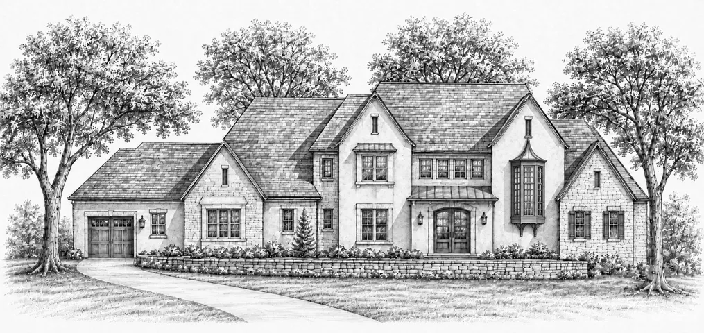 Proposed plan by E.S. Johnson Builders