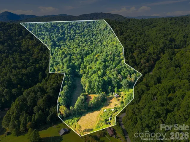 Land outline roughly 59 acres