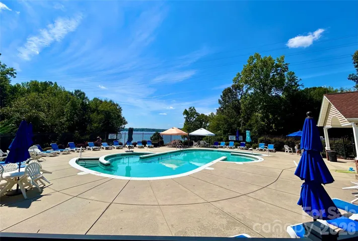 Community Pool overlooking the lake