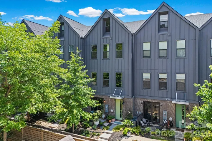 Modern Villa Heights townhome offering 2,340+ sq ft, four levels of flexible living + a private 2-car garage