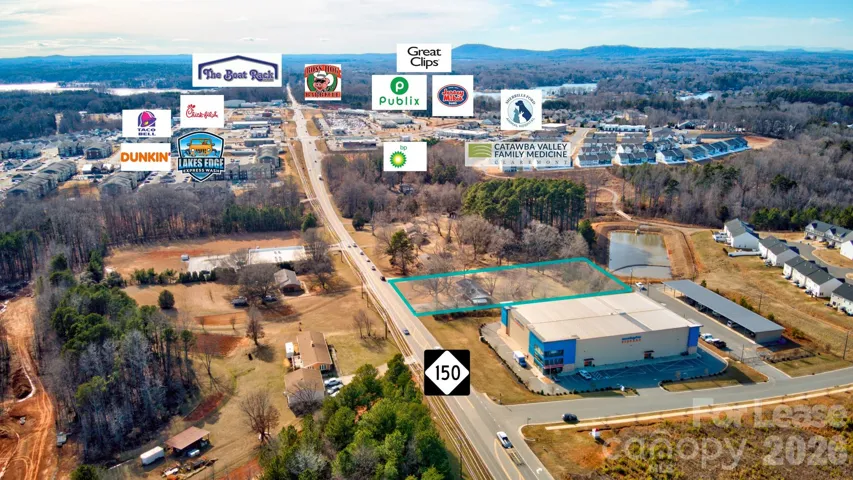 Available for ground lease, build-to-suit, or sale.