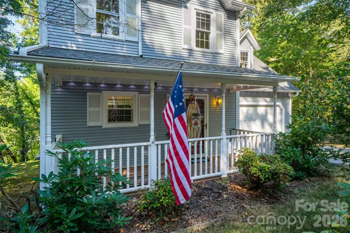 Inviting front porch