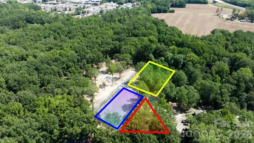 Proposed lots from 5 parcels