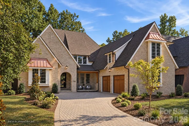 Front / North Elevation - Beautiful Brick Paver Driveway