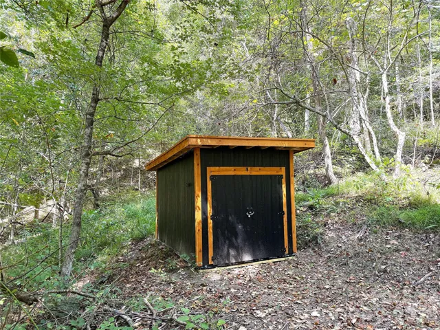Shed near homesite