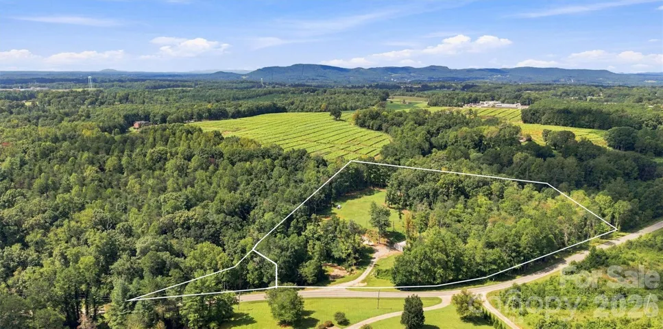 Aerial Street View - Approximate Line Overlay - 8.84 Acres (2 Parcels)