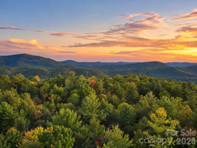 Panoramic mountain views overlooking DuPont State Recreational Forest.