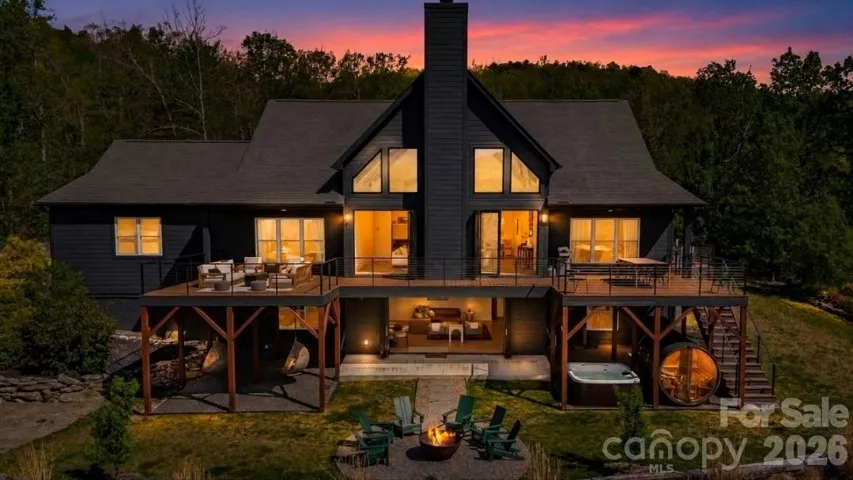 Dusk at 58 Bird Creek Estates