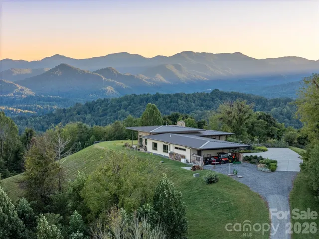 Main House with Blue Ridge Mtn Views