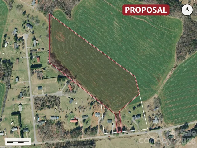 Proposed boundary adjustment (proposal, not yet recorded)