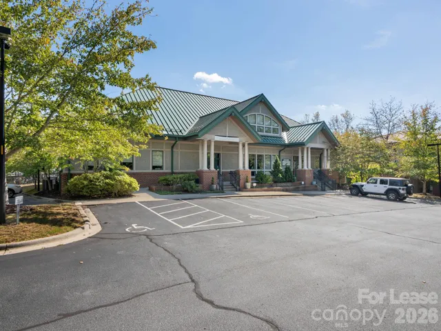 Exterior Parking and Entrance