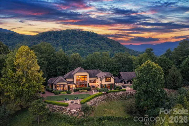 Aerial View rear of home
