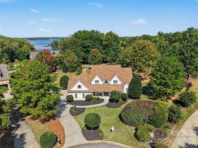 Views of Lake Norman from the home.