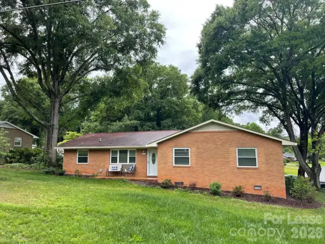 Front of the property on Forest Dr.