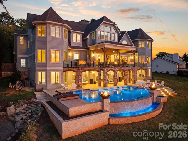 Luxury waterfront living with spectacular sunset views