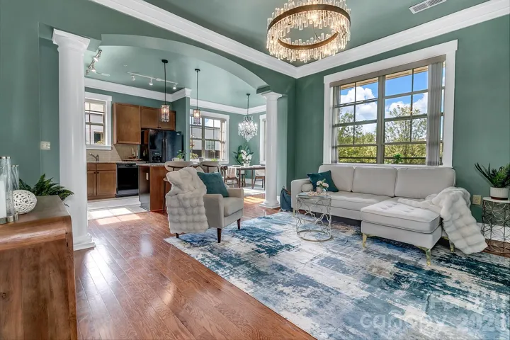 Beautiful west facing Light filled living room