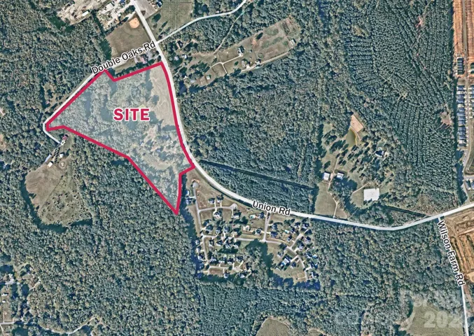 parcel aerial of property