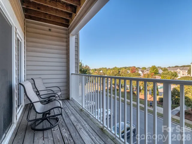 Covered balcony