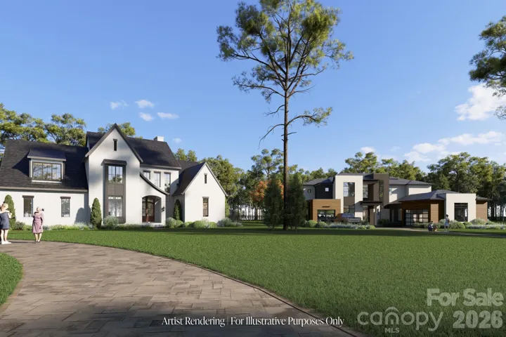 Lots are presently open; imagery represents the future vision and architectural direction of Ferguson Farm