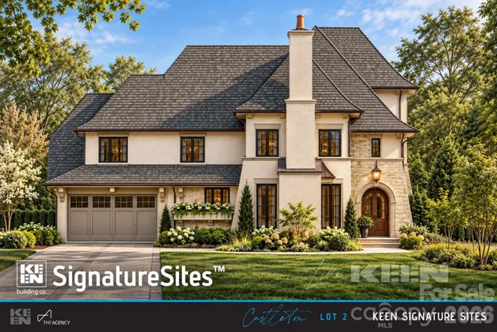 Artist rendering - proposed Keen Building Company residence, Christopher Phelps design