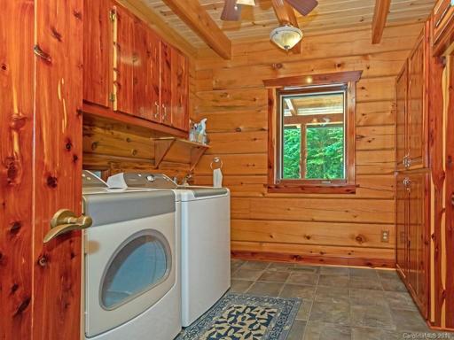 Laundry Room with Whirlpool Cabrio washer & dryer